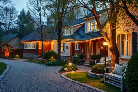 podklyuchbanya.ru | Освещение участка загородного дома: функциональный и декоративный свет